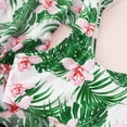 thumbnail image 4 of GYRATEDREAM Girl's 3 Piece Print High Waisted Bikini Swimsuit with Kimono Cover Up Bathing Suit Outfits Quick Dry Swimwear, 4 of 6