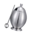 thumbnail image 4 of simhoa Stainless Steel Condiment Seasoning Containers Pots Cream and Sugar Canister,, 4 of 8