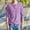 Purple, variant on T-Shirts for Man Long Sleeve Crewneck Henley Shirt Basic Blue Button Shirt Mens Work Shirts