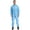 Light Blue, variant on Men's Work Overalls One Piece Mechanics Workwear Lightweight Jumpsuits Long Sleeve Coveralls White L
