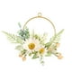 thumbnail image 2 of ¡Ahorra con los Mejores Precios!, Anillo de hierro forjado con forma de girasol para colgar en la pared, simulación de guirnalda de flores decorativa Akmoler, 2 of 9