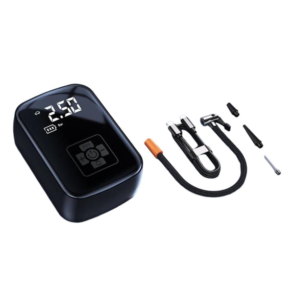 Nishiyuenyi Car Inflator Pump Display Portable Car Supplies Quickly Inflated Rechargable