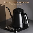 thumbnail image 4 of TFixol 0.8L Smart Gooseneck Electric Kettle with Transparent Lid, 92℃ Coffee Function, Touch Screen, Auto Shut-Off, Overheat Protection, 304 Stainless Steel, DF-2301, 4 of 7