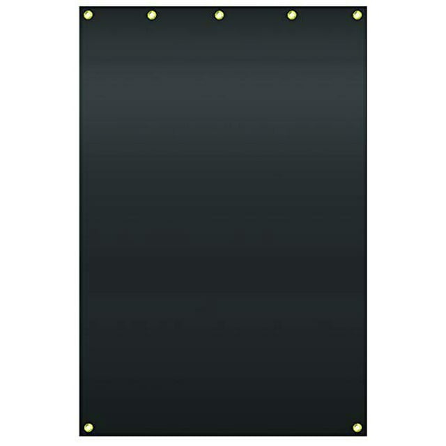 VANTA SPORTS 4'x6' Reinforced Rubber Backstop for Baseball/Softball, Batting Cage Backdrop and Net Saver