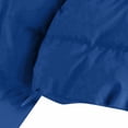 thumbnail image 4 of Uooqdmx Cropped Jacket Winter Coats for Women Short Simple Solid Color Hooded Stuffed Cotton Jacket Wear Trench Coat Women Blue L, 4 of 8