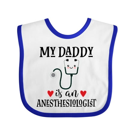 

Inktastic Anesthesiologist Daddy Baby Gift Gift Baby Boy or Baby Girl Bib