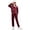 Red, variant on Arshiner Girls 2 Piece Outfit Sweatsuits Set Kids Velour Sweatshirts & Sweatpants Tracksuits Set for Girls
