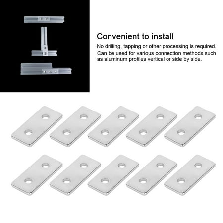 

Fugacal Repair Plates Carbon Steel Mending Repair Plates Workshop Office Garage For Home