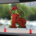 thumbnail image 3 of Decoración navideña colgante, árbol de Navidad, letras acrílicas de Grinch R para, 3 of 9