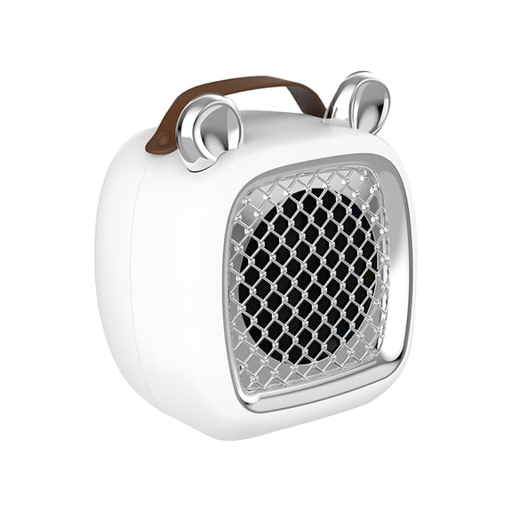 FACEGA Desktop Fan Heater Small Household Cartoon Office Quick Heat Hand Warmer and Foot Warmer Winter Indoor Heating Supplies for Small Spaces