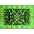 thumbnail image 1 of Ahgly Company Indoor Rectangle Oriental Green Industrial Area Rugs, 6' x 9', 1 of 4