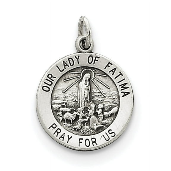 Sterling Silver Our Lady of Fatima Medal