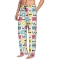 thumbnail image 3 of Kdxio Cute French Bulldog Print Men's Sleep Pajama Pant Lounge Pants with Pockets, 3 of 8