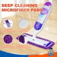 thumbnail image 6 of DR DAPPER Reusable Microfiber Power Mop Refill Pads Compatible with SwifferPowerMop, 3 Pack (Mop is Not Included), 6 of 7