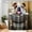 Color 1, variant on SPXUBZ Waterproof Fabric Shower Curtain - Cute Fluffy White Dog Puppy Portrait Pattern Bathroom Decor Accessories, 72 x 72 Inch Heavyweight Bath Curtain