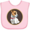 thumbnail image 3 of Inktastic Jack Russell Terrier Dog Art Boys or Girls Baby Bib, 3 of 4