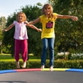 thumbnail image 2 of Topcobe 15 Feet Universal Trampoline Spring Cover, Outdoor Trampoline Accessories-Multicolor, 2 of 10