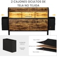 thumbnail image 3 of Base Cama Individual con 2 cajones, 3 of 8