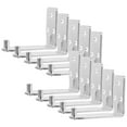thumbnail image 2 of 10 pcs Fire Extinguisher Wall Bracket L Shaped Metal Fire Extinguisher Bracket Holder, 2 of 9