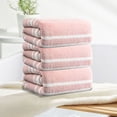 thumbnail image 4 of 3PC Towel Set Soft Absorbent Towels Household Towels Gift Towels for Hand Gym Beauty Spa And Home Hair Care Large Towel for Bathroom, 4 of 9