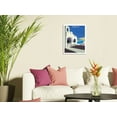 thumbnail image 3 of Grece (Greece) - Vintage Airline Travel Poster by Guy Georget c.1950s - Fine Art Matte Paper Print (Unframed) 18x24in, 3 of 4