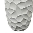 thumbnail image 6 of LuxenHome Set of 2 White MgO Tall Round Planters, 6 of 7