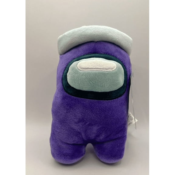 Among Us Plush Purple Crewmate with Sailor Hat