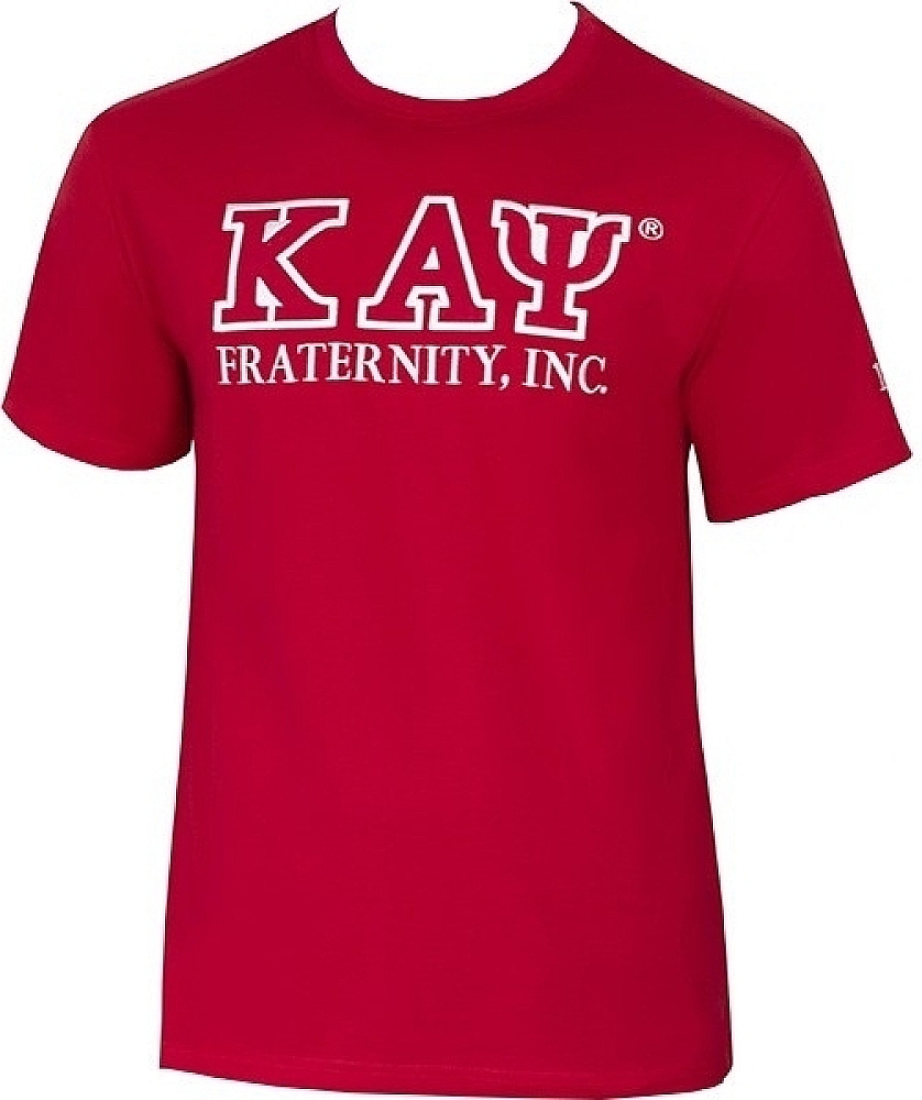 Kappa Alpha Psi Luxury Cotton Mens Tee [Red 3XL]