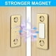 thumbnail image 1 of Tira magnética de bloqueo para puerta de armario | Parche absorbente de acero inoxidable | Imán ultrafino de puerta de 4 mm | Cierre seguro para armarios deslizantes, armarios, armarios | & Montaje, 1 of 3
