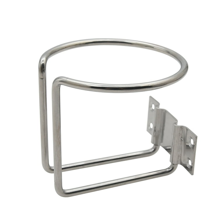 2PCS Stainless Steel Boat Ring Cup Drink Holder. Universal
