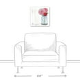 thumbnail image 3 of Creative Products Watercolor Vase of Flowers 16 x 16 Canvas Wall Art, 3 of 5