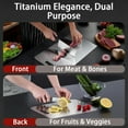 thumbnail image 7 of 2025 New Katuchef Titanium Cutting Boards for Kitchen, Katuchef Cutting Board, Large Double-Sided Design Allows for Separate Preparation of Raw and Cooked Food, 7 of 7