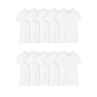 Fruit of the Loom Men's Super Value White Short Sleeve Crew T