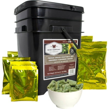 Wise 120 Serving Emergency Freeze Dried Vegetables and