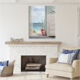 thumbnail image 2 of Stupell Industries Coastal Doorway Beach View Nature Painting Gallery Wrapped Canvas Print Wall Art, 36 x 48, 2 of 7