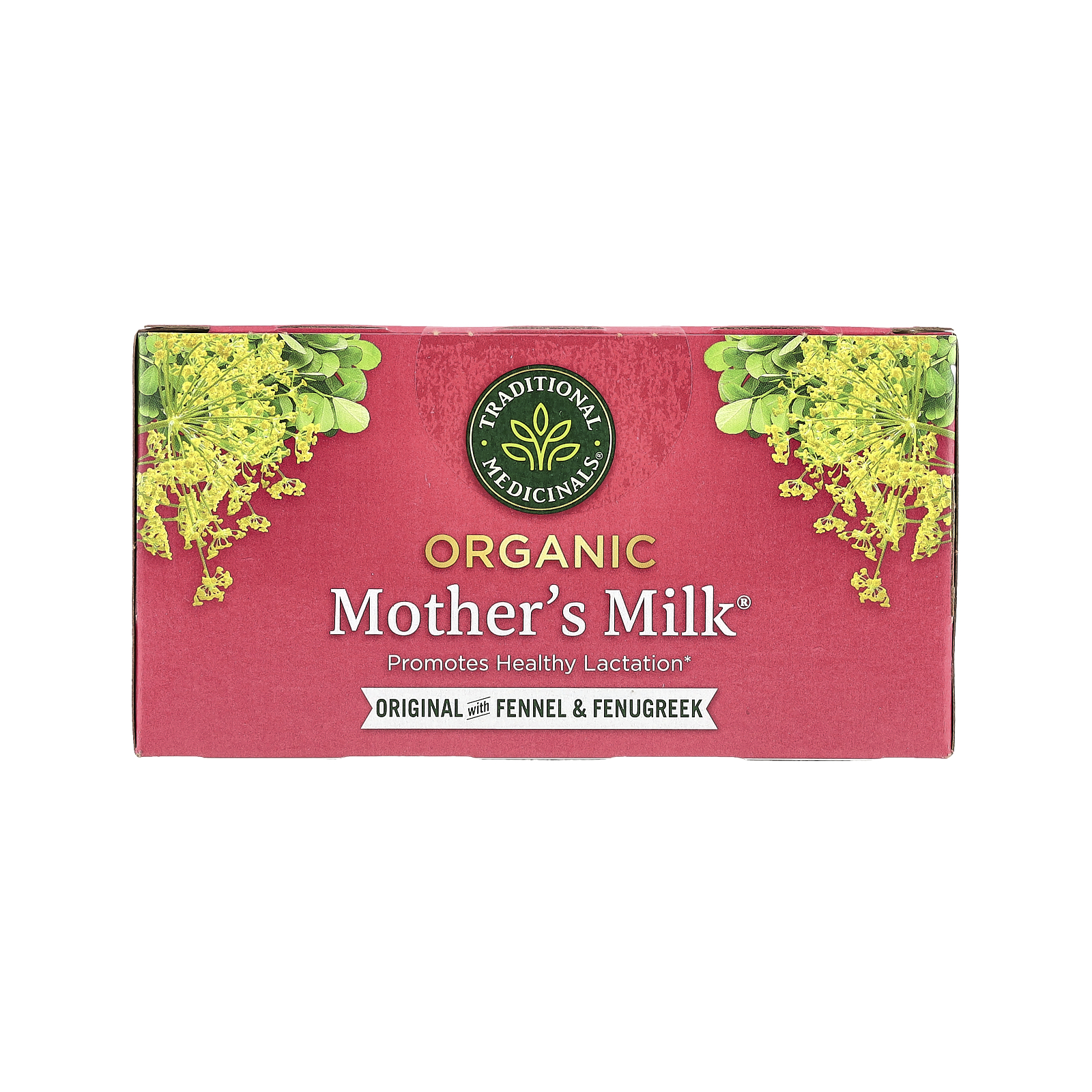 Traditional Medicinals Organic Mother's Milk®, Original with Fennel & Fenugreek, Caffeine Free, 48 Wrapped Tea Bags, 2.96 oz (84 g)
