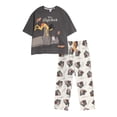 thumbnail image 1 of Jungle Book Womens Mowgli And Baloo Short-Sleeved Long Pyjama Set, 1 of 4