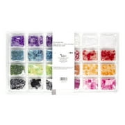 Cousin DIY Acrylic Bead Assortment Mix, Rainbow Colors, AJM65022015, 2500 Piece, Adult