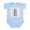 Sky Blue, variant on CafePress - Calavera With Bottle Infant Creeper - Baby Light Bodysuit, Size Newborn - 24 Months