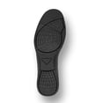 thumbnail image 2 of 24 HOUR COMFORT Sally Women Extra Wide Width Open-Toe Slingback Buckle Open Back BLACK 11, 2 of 7