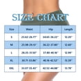 thumbnail image 3 of Women's High Waist Bikini Bottoms, Solid Color Vintage Triangle Briefs, Full Coverage Swim Bottoms for Beach or Pool, Army Green - S, 3 of 4
