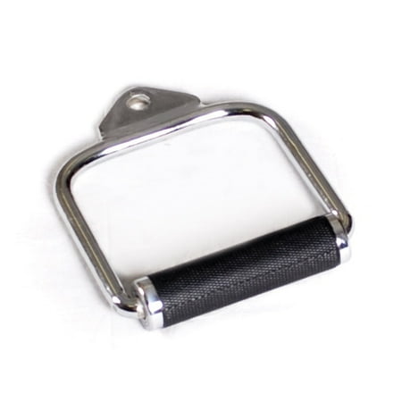 TKO Deluxe Stirrup Chrome Handle with Polyurethane Round Grip