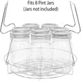 thumbnail image 3 of AMERTEERCA 7 Pieces Premium Stainless Steel Canning Set Starter Kit w/ Rack. No Rust  Extra Stability. BULK PACKS (Canning Set), 3 of 6