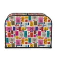 thumbnail image 2 of Fotbe Cute Doodles for Four Slice Toaster Cover, Fingerprint Protector, Super Soft Appliance Cover And Dust Cover,Bread Dust Cover & Fingerprint Protection, 2 of 7