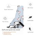 thumbnail image 3 of Kll Cute Farm Cow Microfiber Beach Towel Fast Drying,Extra Large 31.5"X63" Sand Free Beach Towel Super Lightweight Towels, 3 of 8