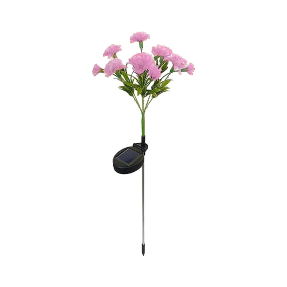 RenXiang Spring and Summer Decor Solar Flower Lights Outdoor Solar Flowers Garden Decorative Lights Led Landscapes Stake Lights Auto On/Off Bright Up To 8 Hrs