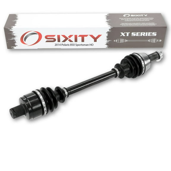 Sixity XT Rear Right Axle compatible with Polaris Sportsman 850 HO 2014 - A14DN8EFQ Touring International 4X4
