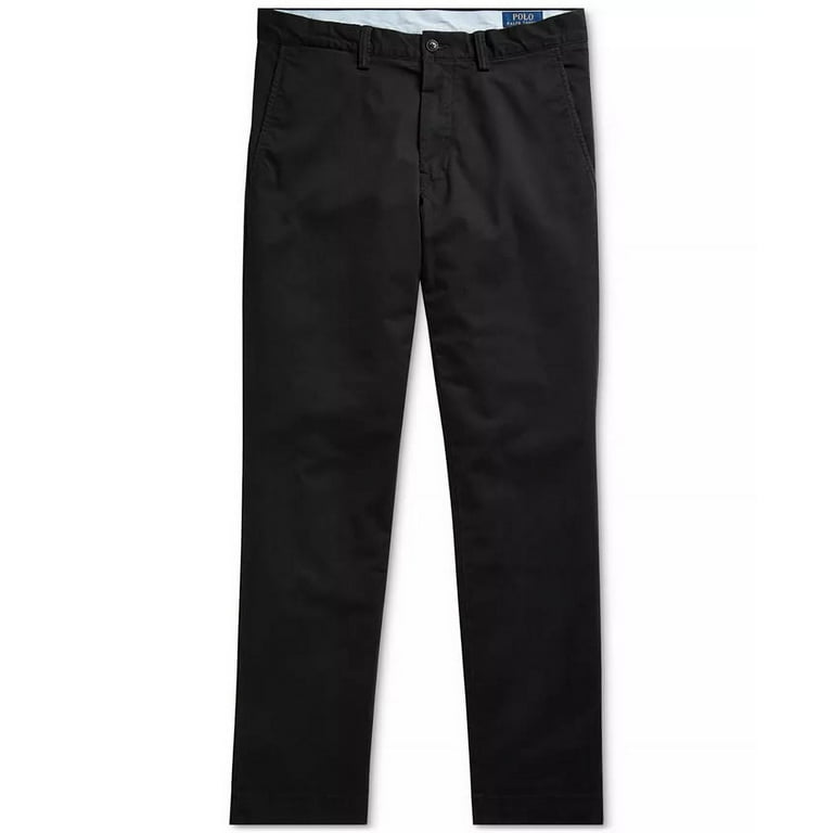 Polo Ralph Lauren POLO BLACK Slim-Fit Stretch Chino Pants Polo Ralph Lauren POLO BLACK Slim-Fit Stretch Chino Pants
