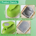 thumbnail image 3 of HUASTGO 2 Inch Circle Punch, Lever Action Circle Punches for Paper Crafts, 50mm Craft Hole Punch for Scrapbooking, Card Making, DIY Photo Albums, Gift Tags, Homemade Confetti, 3 of 7
