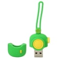 thumbnail image 2 of Disco U de dibujos animados compatible con intercambio en caliente Plug and Play USB2.0 Disco flash USB Stick para teléfono móvil Computadora Verde 16G, 2 of 10
